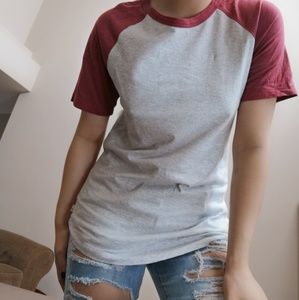 American eagle baseball tee